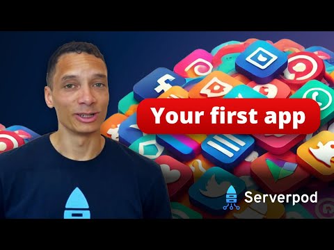 Building your first app with Serverpod 🚀