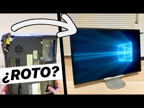 CONVERT BROKEN LAPTOP SCREEN INTO MONITOR, THIS IS HOW I DID IT!