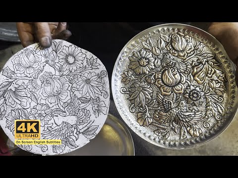 Watch This Plate Turn Into Art Before Your Eyes!