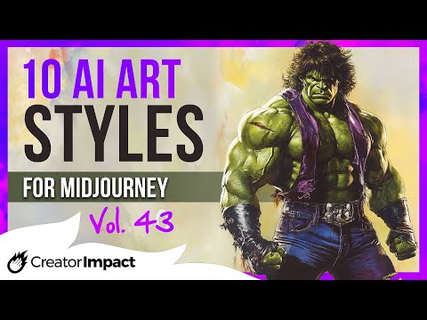 10 Midjourney Prompts Styles & Tips for TRANSFORMATIVE Images: Vol 43