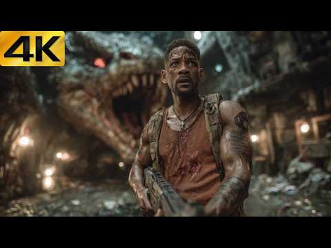 【4K】2026 Disaster Movie: Death Row Breakout Went Wrong, Monster Snake in Sewer Doomed the City!