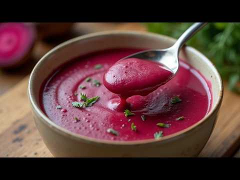 This beetroot soup is perfect for winter❗ Simple and delicious recipe❗