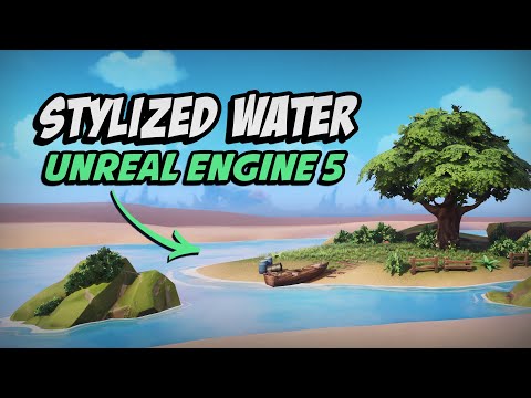 Creating a Stylized WATER shader in Unreal Engine 5 for Beginners