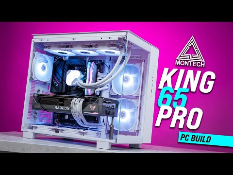 Montech King 65 Pro PC Build Timelapse