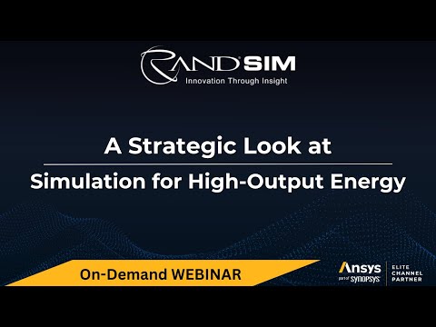 Strategic Look at Simulation for High Output Energy