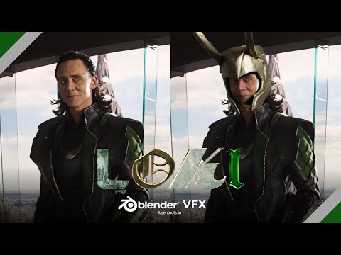 Blender VFX Tutorial | KeenTools GeoTracker |LOKI Vfx | @KeenTools