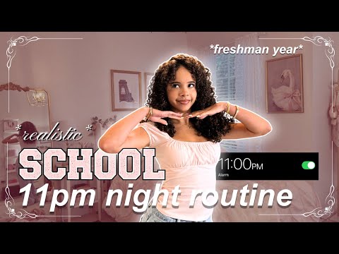AFTER SCHOOL ROUTINE as a High School Freshman | Productive & Cozy Night Routine  *realistic* 🌙😴