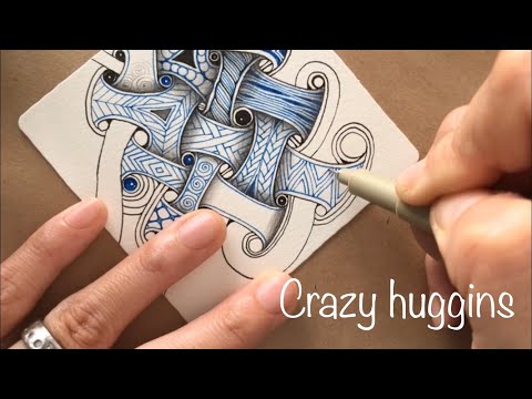 Crazy huggins ゼンタングル・インスタライブ “Zentangle”
