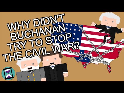 Why didn't Buchanan do more to stop the Civil War? (Short Animated Documentary)