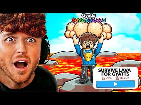 Testing FAKE Survive Lava For Brainrots Games!