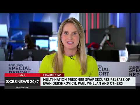 CBS News 24/7 Russia Prisoner Swap 08/01/24