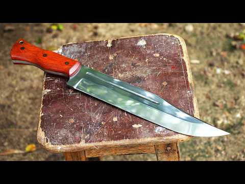 Making a Simple Bowie Knife