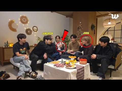 🔴[ENG SUB] Jungkook Feeds Jimin Christmas Cake?! BTS’ Reaction Melts ARMY