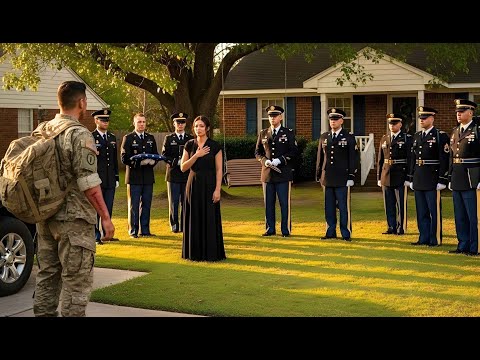 The Soldier Came Home and Froze When He Saw His Wife Surrounded by 10 Soldiers Outside Their House