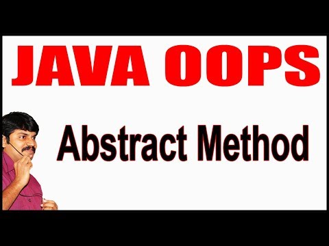 Java Tutorials || Java OOPS  ||   Abstract Method  || by Durga sir