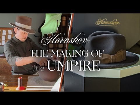Watch how we handcraft one of our bestsellers, the Umpire!