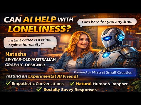 Can AI Actually Solve Loneliness? Testing Mistral Small Creative