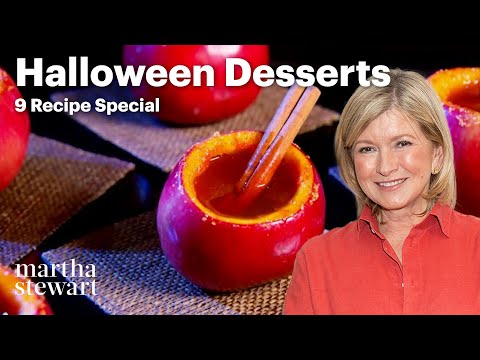How to Make Martha Stewart's Best Halloween Recipes