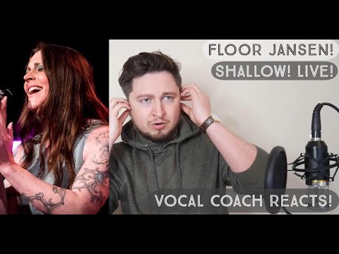 Vocal Coach Reacts! Floor Jansen! Shallow! Live!