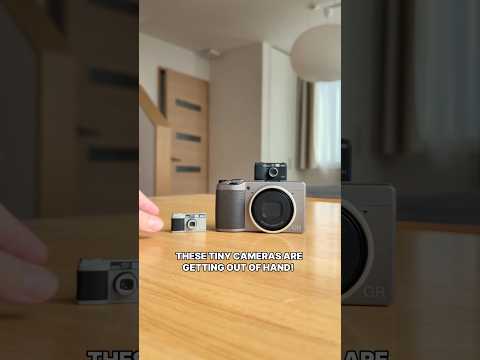 World’s TINIEST film cameras? 👀 #camera #photography