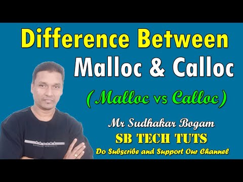 Difference Between Malloc and Calloc | Malloc and Calloc | C-Language | DMA
