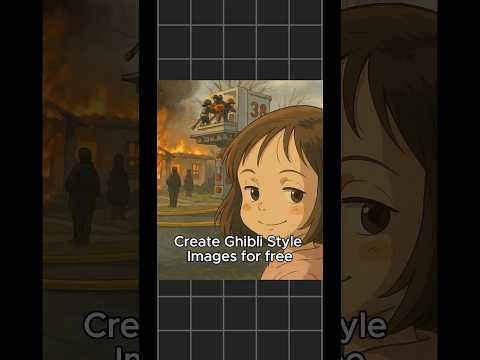 Create Ghibli Style Images for FREE #ghibli #aiart