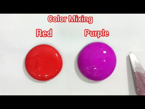 Guess the final color 🎨 | Colors ❤️💖💚🧡💜🤍 | Art video | Color mixing video | Paint mixing video 