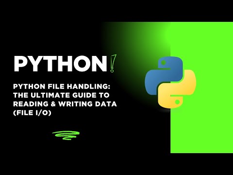 Python File Handling: The Ultimate Guide to Reading & Writing Data (File I/O) #python #coding #learn