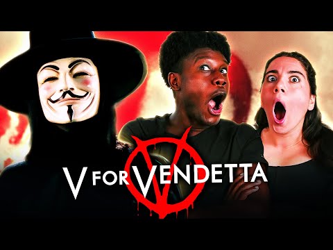 It took us 20 YEARS to FINALLY watch **V FOR VENDETTA**