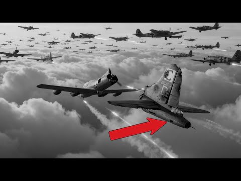 一名尾砲手隨斷裂機尾墜落了4英里——但他仍然向德國戰機射擊，結果奇蹟生還震驚所有人...