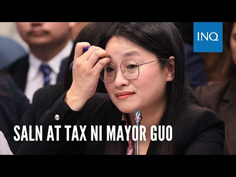 SALN at binabayarang buwis ni Mayor Alice Guo, sinisilip na rin