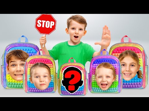 Alex’ rygsæk går i stykker! Et sjovt skoleeventyr 🎒😲