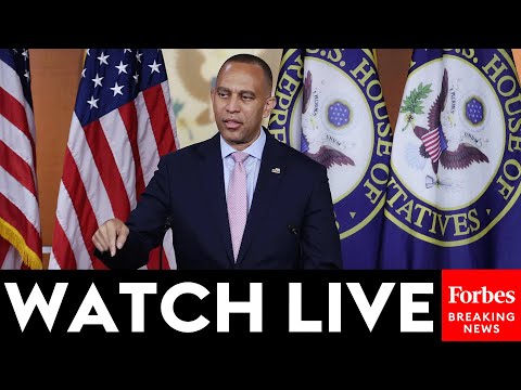 WATCH: Hakeem Jeffries Holds A Press Briefing On Day Ten Of The Government Shutdown