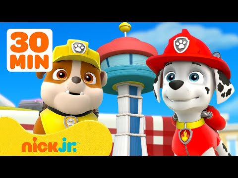 PAW Patrol Yummy Food Adventures & Rescues! #4 w/ Marshall 🎂 | 30 Minutes | Nick Jr.