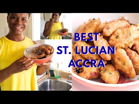 Authentic St. Lucian ACCRA | Celebrating Creole Month with Flavor | St. Lucia