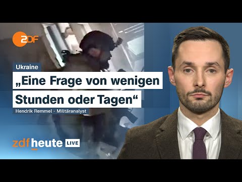 Häuserkampf um ukrainische Stadt Pokrowsk: Militäranalyst ordnet ein | ZDFheute Live
