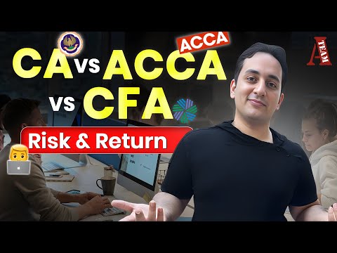 CA vs ACCA vs CFA | Which Course Has Highest Return & Lowest Risk? | (2025)