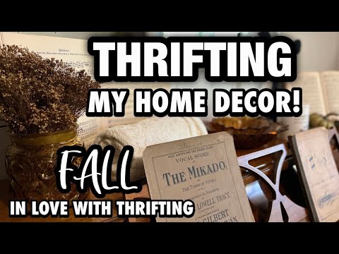 THRIFTING MY HOME DECOR * I’m sharing my Thrifted Furniture and Home Decor today!