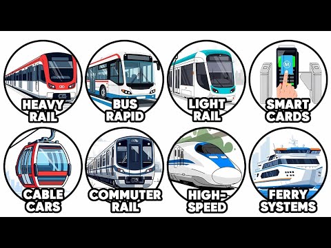 Every Transit System That WORKS Explained in 9 Minutes