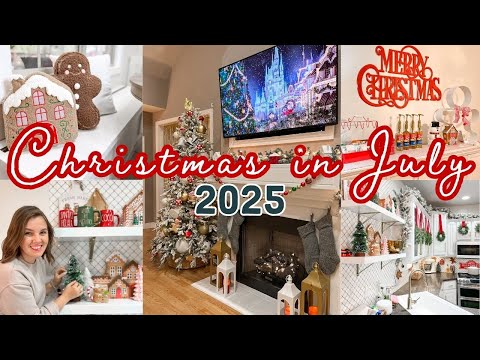 CHRISTMAS IN JULY 🎄 Christmas Clean & Decorate With Me Marathon
