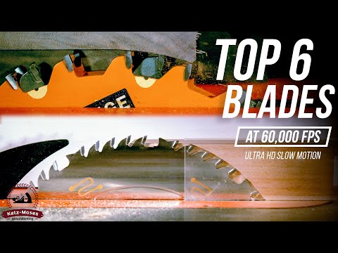 A Comprehensive Guide to Table Saw Blades with 60,000 FPS Slow Mo