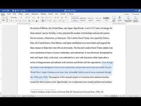 Footnotes Tutorial - Chicago Manual of Style
