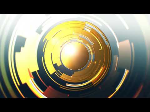 Abstract Gold Line Background video | Footage | Screensaver