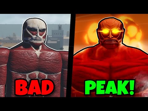Ranking EVERY Attack on Titan Game on Roblox 