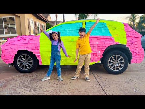 Ellie and Eric Sticker Fun Turns to Art Adventure