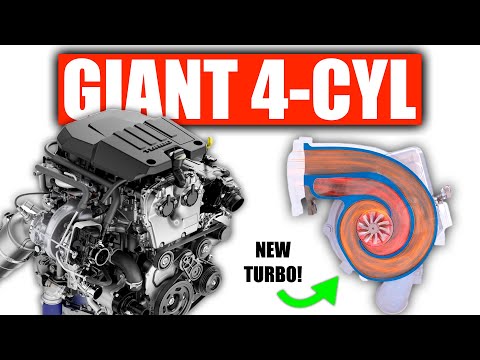 Cadillac’s Giant 4-Cylinder Engine Has A New Dual Volute Turbo