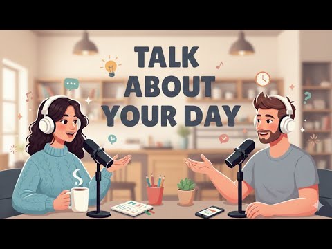 Daily Routine | A1 English | Talk About Your Day | English Podcast