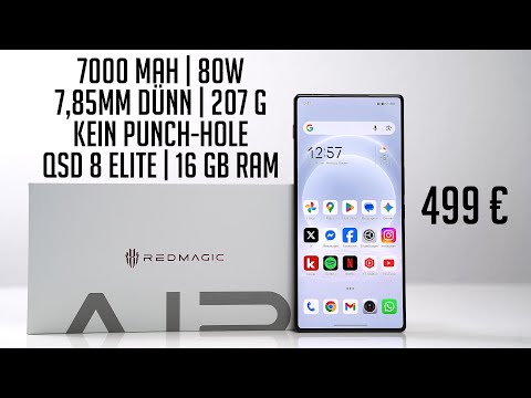Dieses 499€ Smartphone ist unglaublich: REDMAGIC 11 Air Unboxing & Eindrücke nach 24h (Deutsch)
