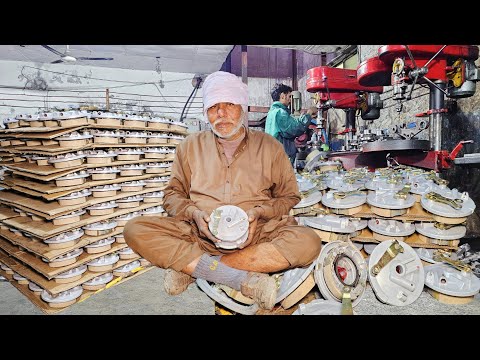 Incredible Process Of Making Loader Rikshaw Front Hub in Factory