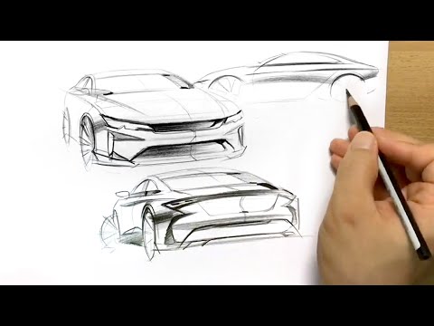 car design sketch